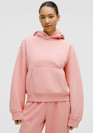 Mikina s kapucí - tea rose