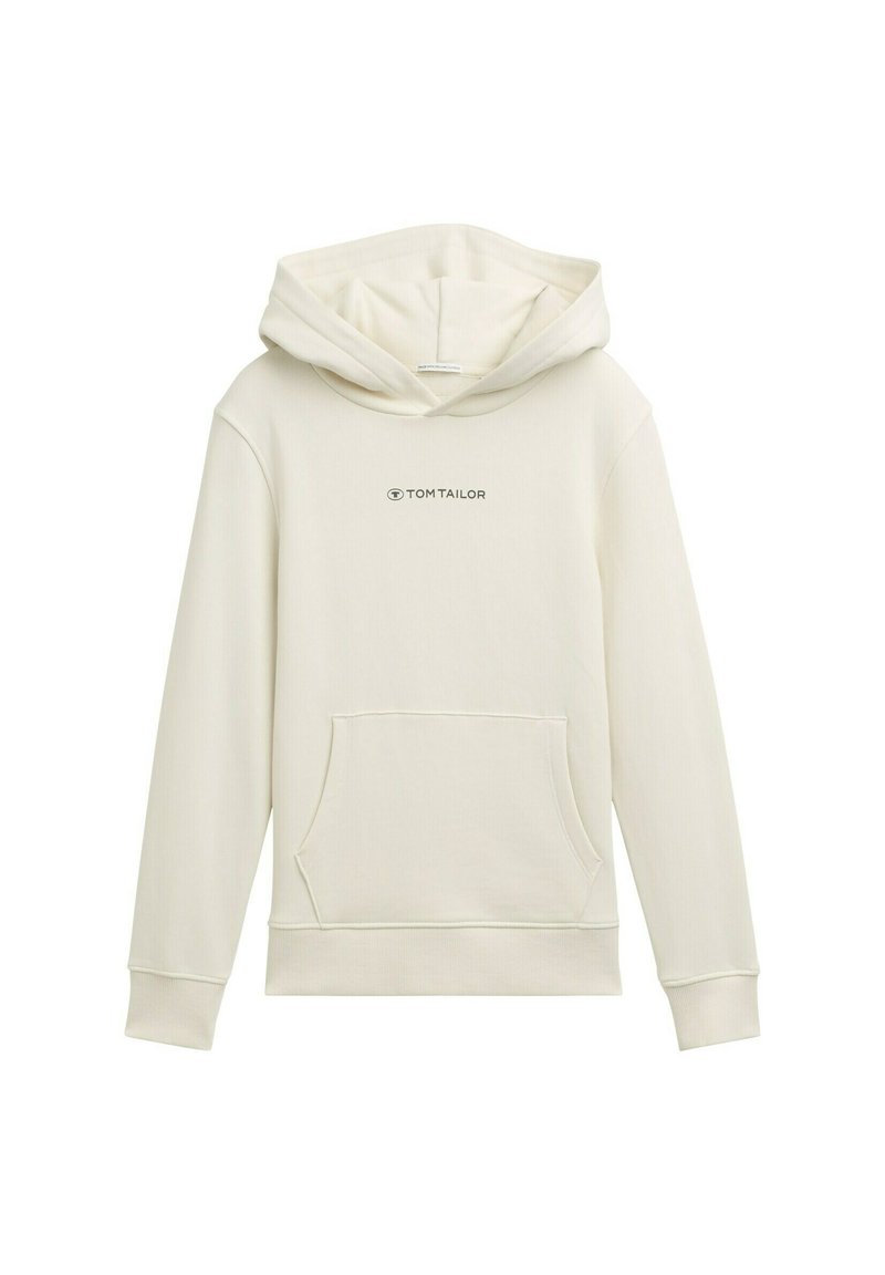 TOM TAILOR Hoodie - greyish white
