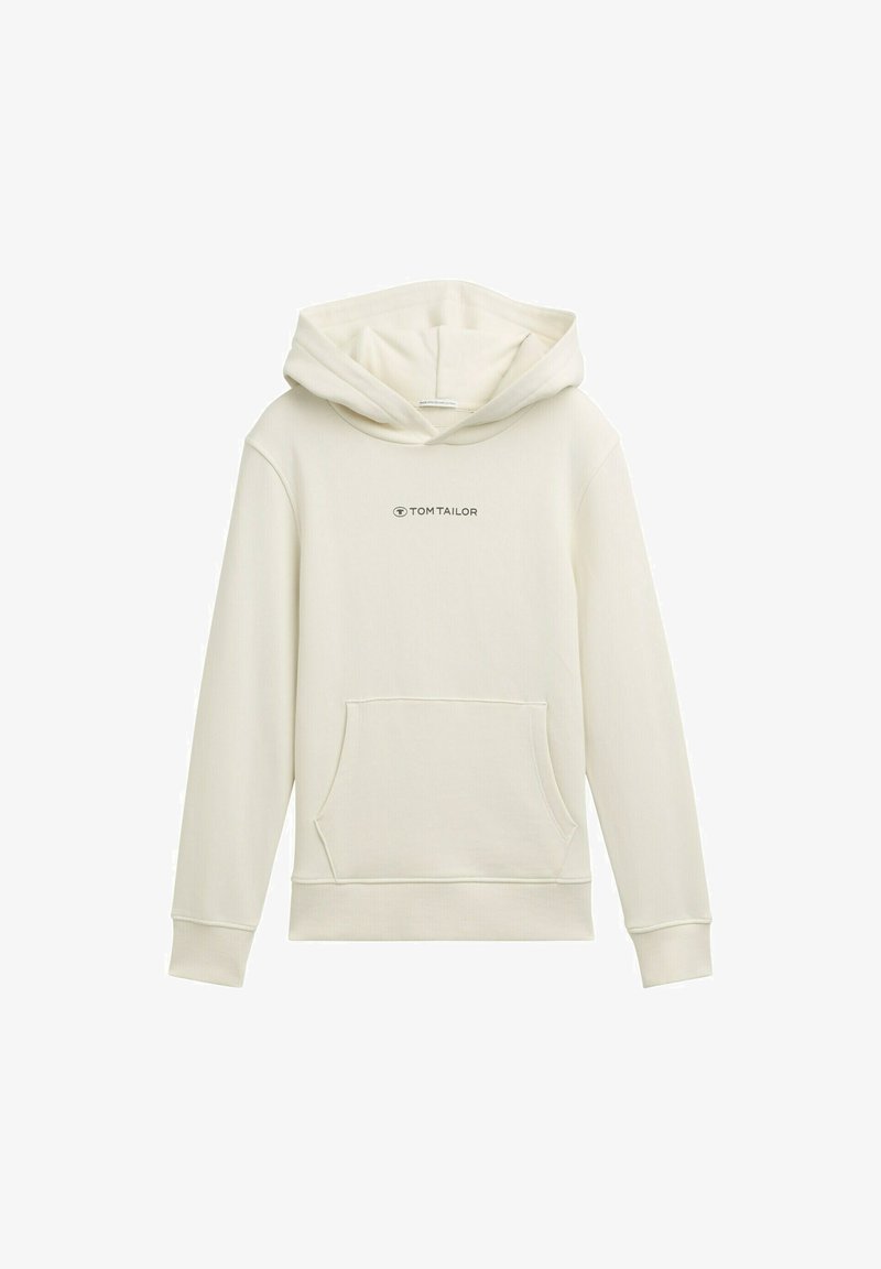 TOM TAILOR Hoodie - greyish white