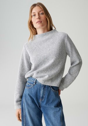 REGULAR FIT SOFT TOUCH - Pullover - soft ink
