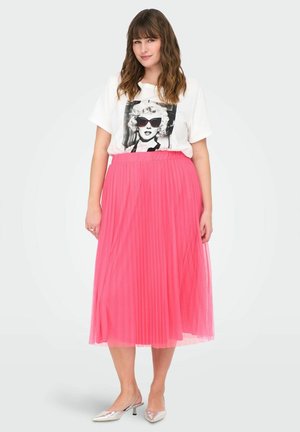 CARSKY  - Pleated skirt - camellia rose