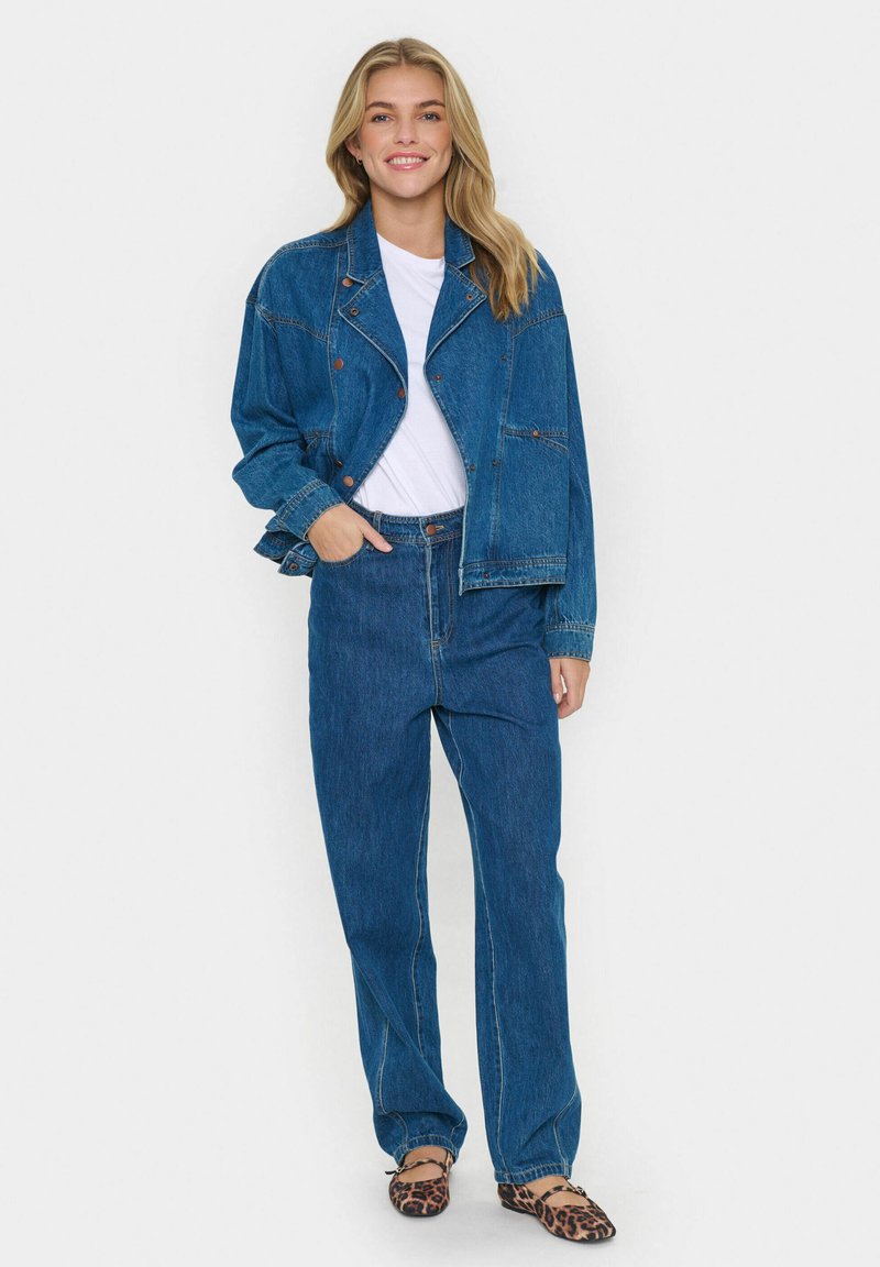 Saint Tropez Spijkerjas blauw denim/bluedenim