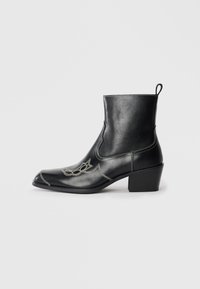 PASO - Bottines de cowboy / motard - black
