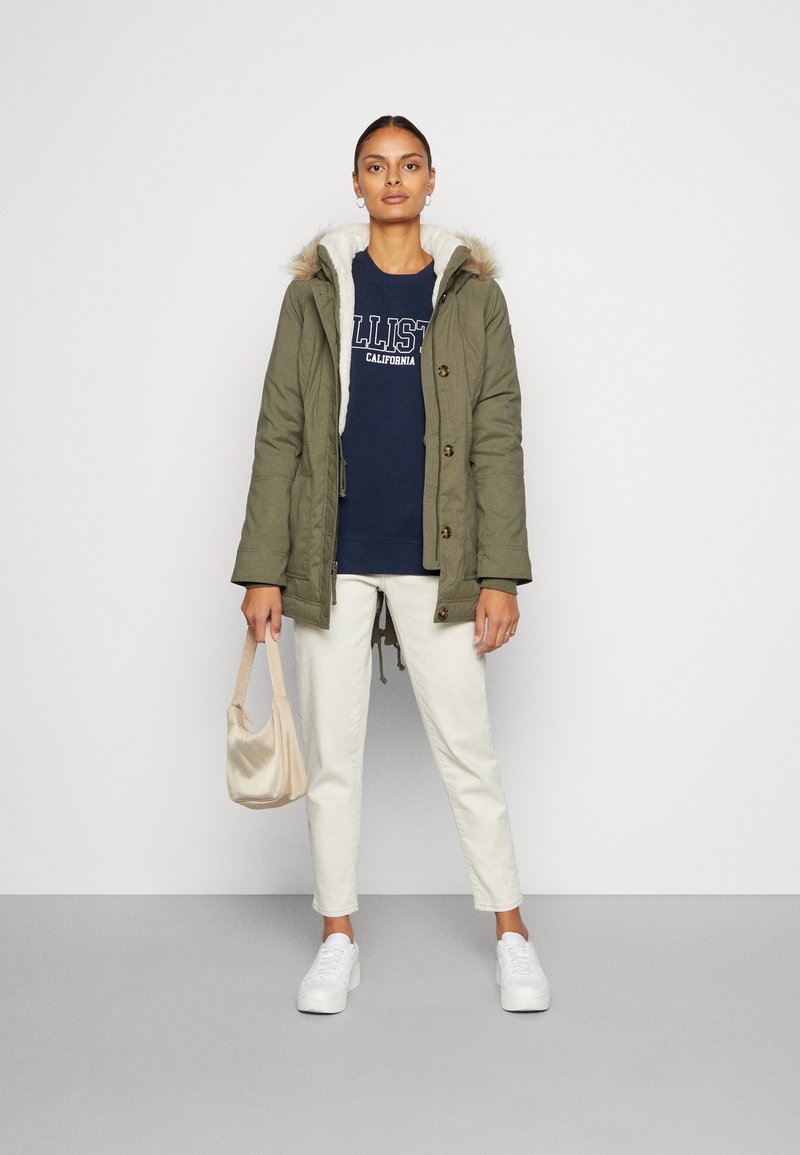 Co. Abrigo de invierno - beetle green/gris oscuro jaspeado - Zalando.es