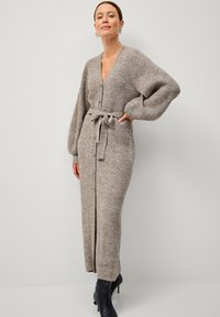 Ellos Collection Gebreide jurk - beige