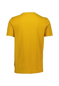 Lindbergh EMBROIDERY TEE - Camiseta estampada - lt honey
