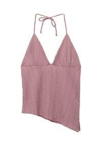 CREPE ASYMMETRIC - Top - pink