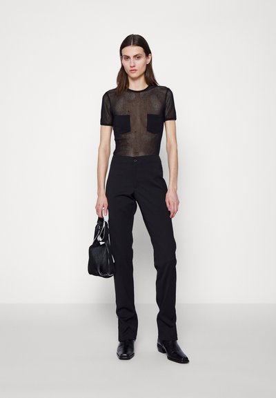 Filippa K ZIP TROUSERS - Nohavice - black