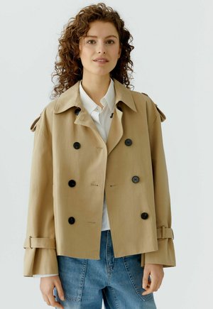 Leichte Jacke - brown sugar