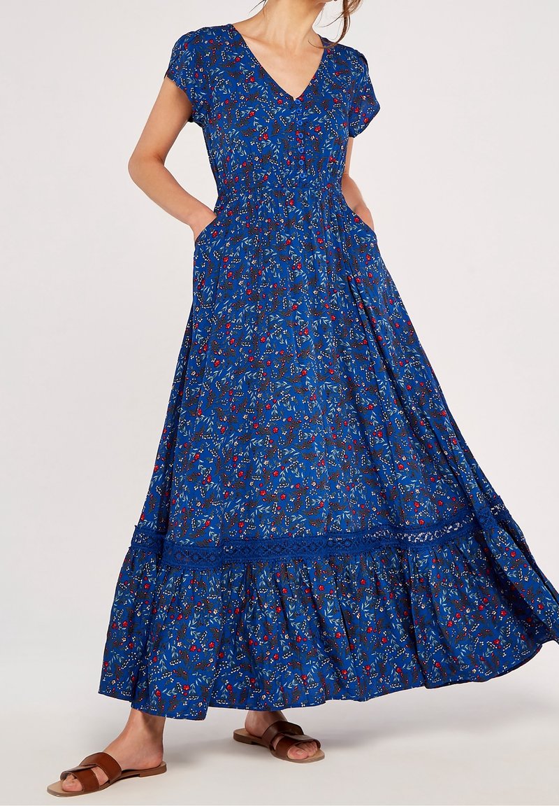 Apricot Maxi dress - blue - (Pre-owned) - Zalando.ie