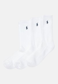 ATHLETIC CREW SOCK THREE PACK - Socks - white