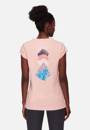 MASSONE - T-shirt con stampa - evening sand