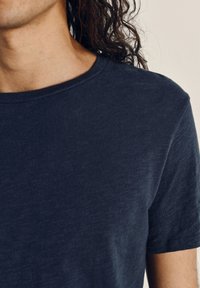 American Vintage HOMME BYSAPICK - Paprasti marškinėliai - navy
