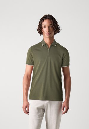 SLHFIGO ZIP - Polo shirt - kalamata