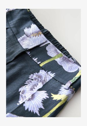 Next TALL FIT - WIDE  - Stoffhose - navy floral