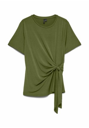Vero Moda, VMJILL SS TOP JRS NOOS - T-shirt imprimé - sphagnum