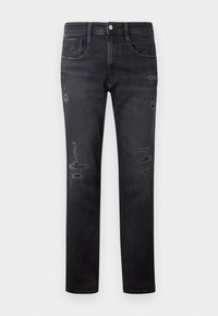 ANBASS PANTS ECO  PLUS - Karcsúsított farmerek - black delavé