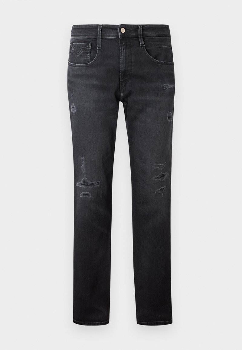 Replay Slim fit jeans zwart Replay Slim fit jeans zwart