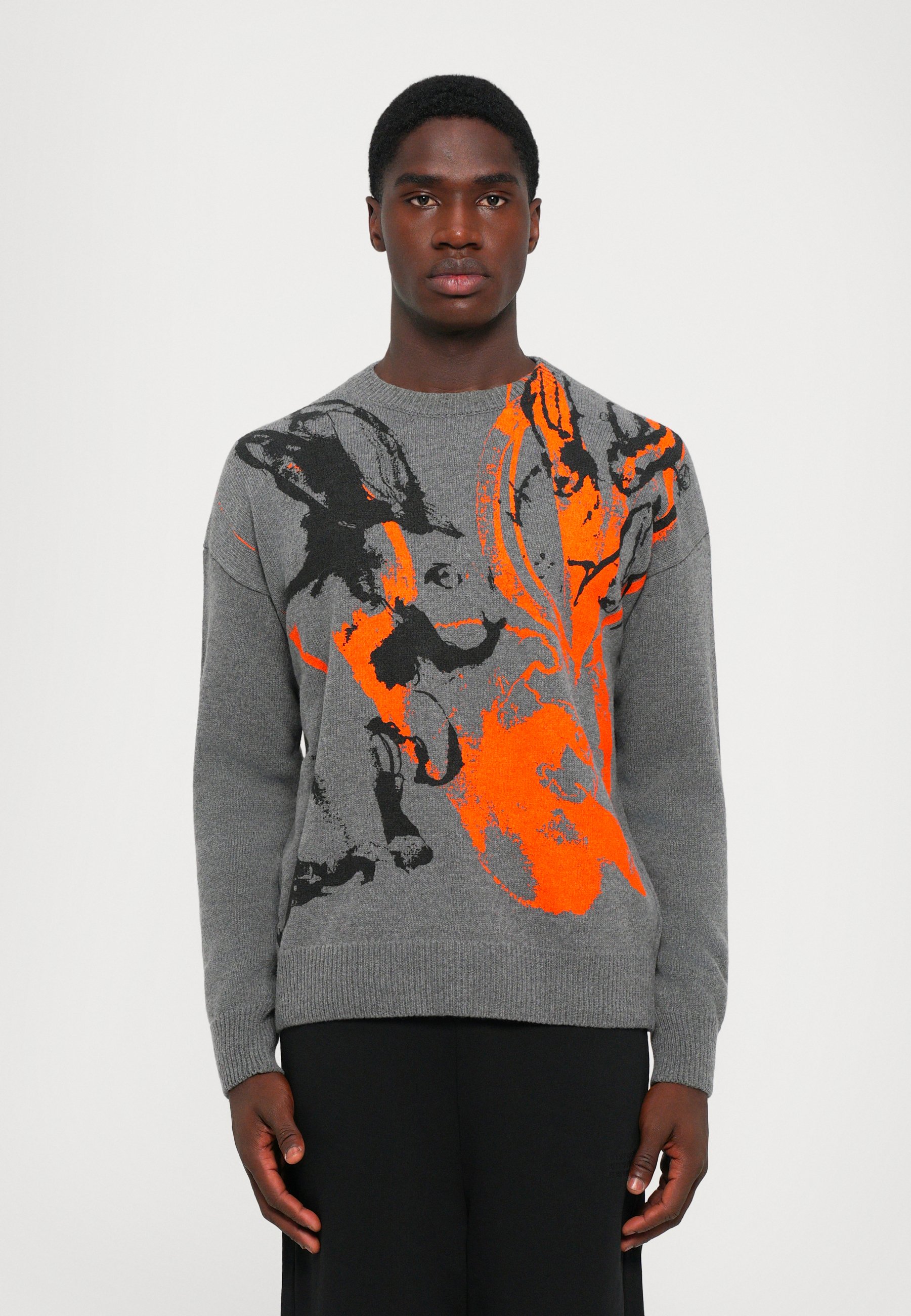 MSGM★PULLOVER MSGM SWEATER - Pulover - grey/gri - Zalando.ro