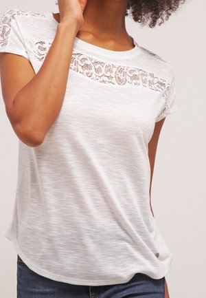 T-shirt print - off-white