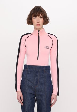 BABY PUFFY PIPING BODYSUIT - Long sleeved top - light pink