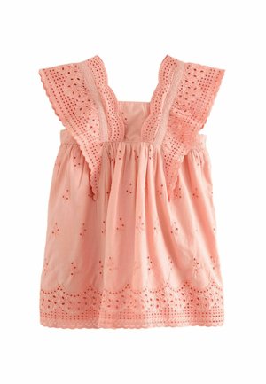 Next BRODERIE REGULAR FIT - Freizeitkleid - pink