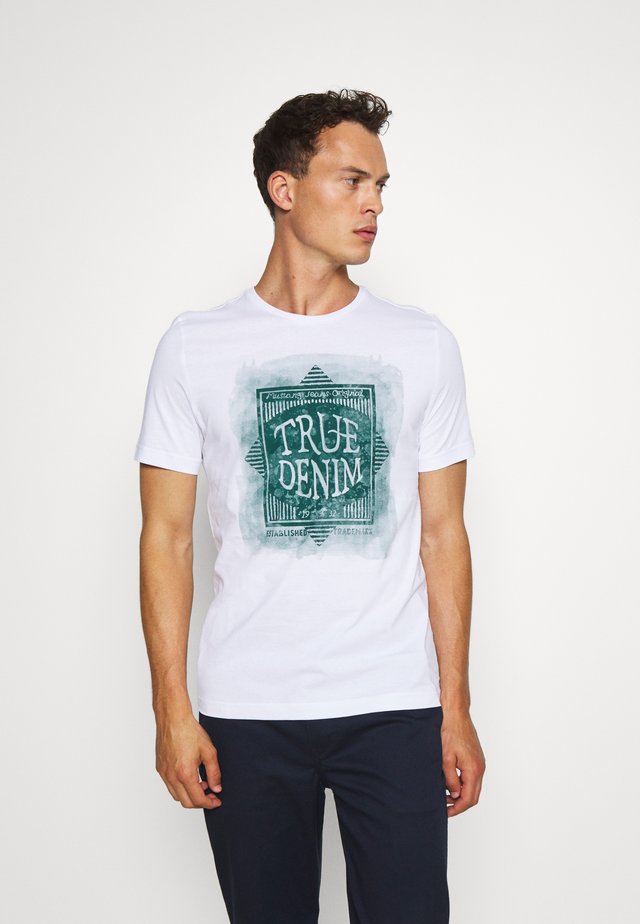 ALEX PRINT - T-shirt imprimé - general white