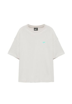 PULL&BEAR, STWD LOGO BOXY - T-SHIRT - T-shirt print - grey
