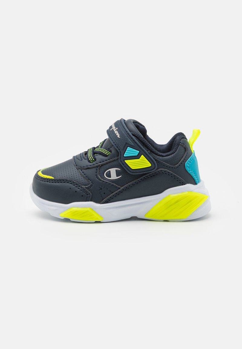 Champion WAVE UNISEX - Zapatillas de entrenamiento - navy/yellow