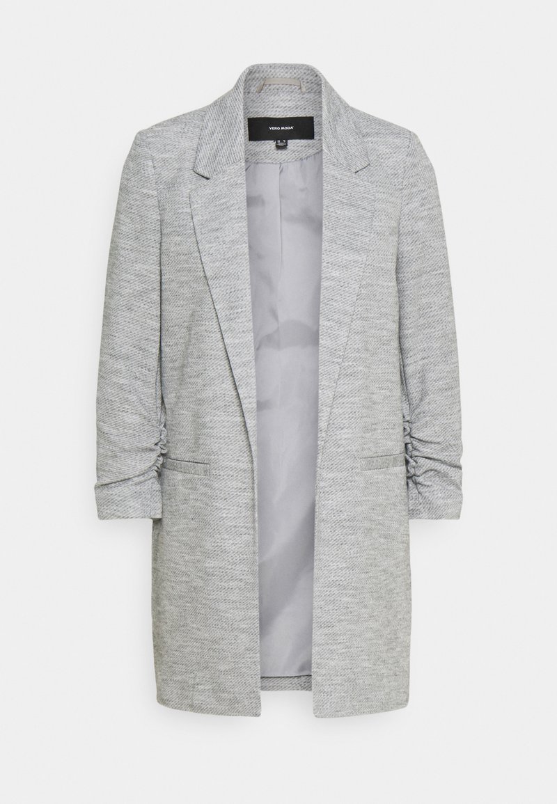 Vero Moda VMRICA LONG - Blazer - medium grey melange