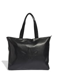 POLYURETHANE OUTLINE TREFOIL SHOPPER - Håndtasker - black