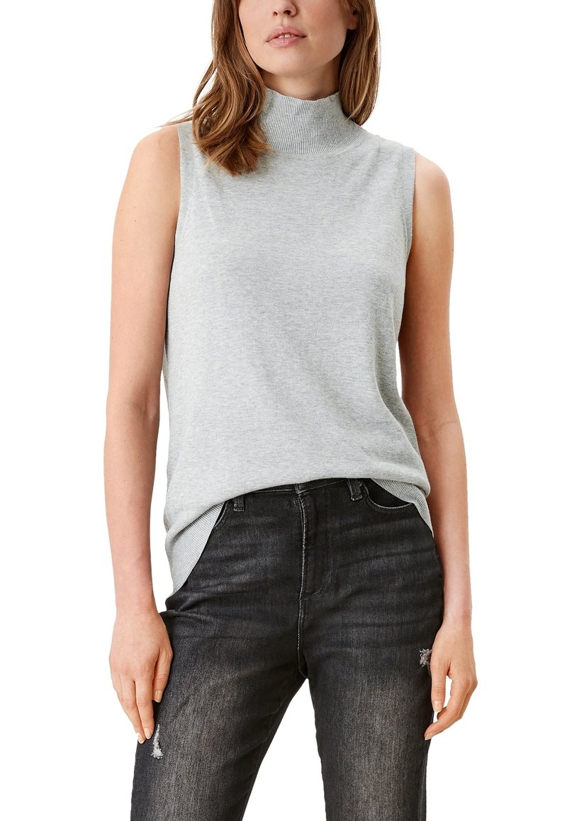 Damen T-Shirts | s.Oliver Top grey/grau - GT98774 Damen T-Shirts | s.Oliver Top grey/grau - GT98774