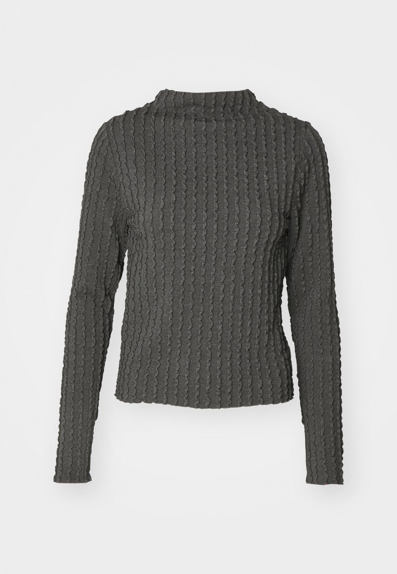 Only Trui donkergrijs gemêleerd Only Trui donkergrijs gemêleerd