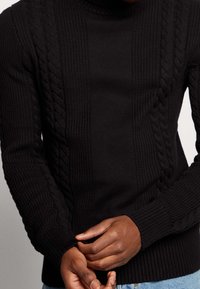 Jack & Jones Strickpullover - black