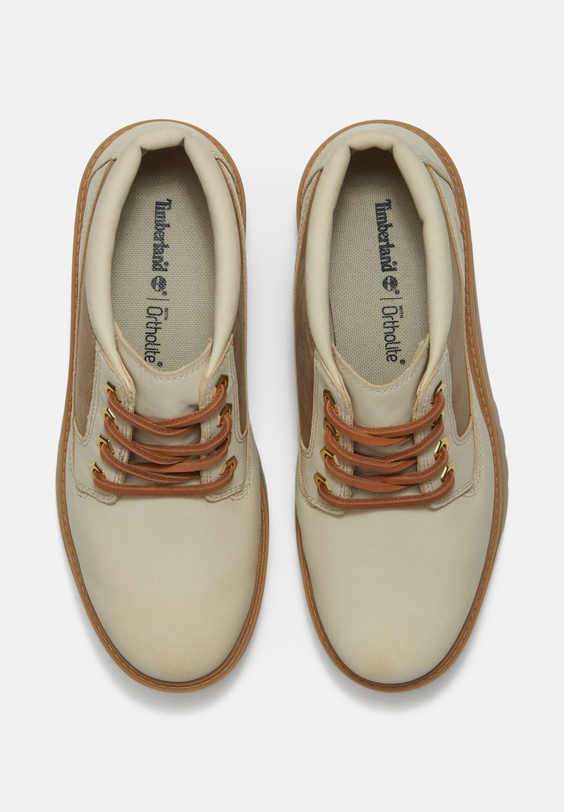 Timberland STREET - Kotníkové boty na platformě - light beige