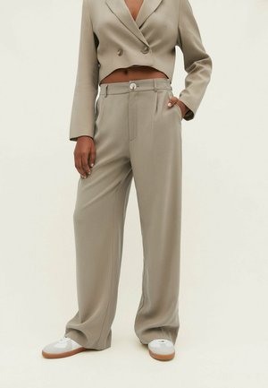 FULL-LENGTH WIDE  - Housut - light brown