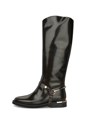 Cowboy-/Bikerlaarsjes - marbled brown