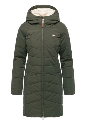Wintermantel - dark olive
