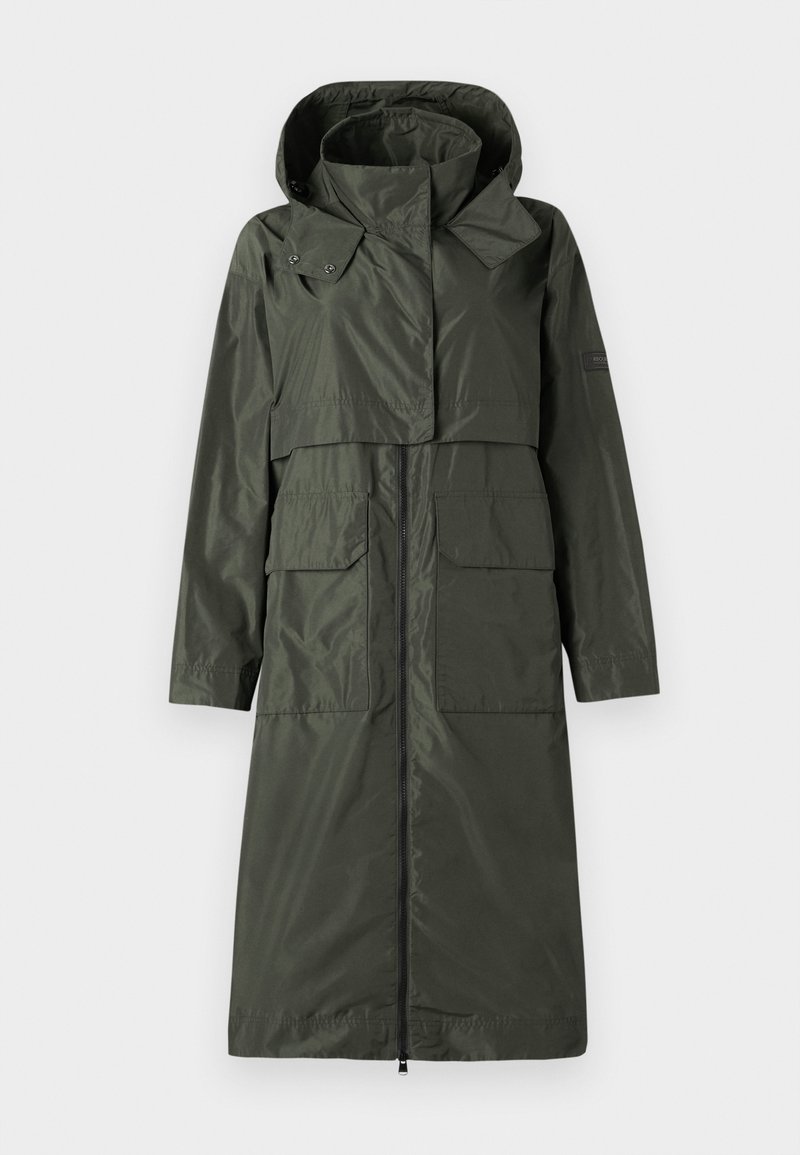 Barbour International Parka olijfgroen