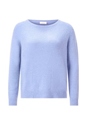 Rich & Royal MIT RUNDHALSAUSSCHNITT - Strickpullover - frosty lavender