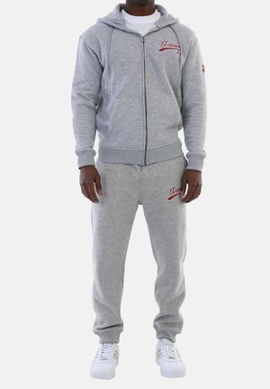 SLIM FIT - Tracksuit bottoms - grey