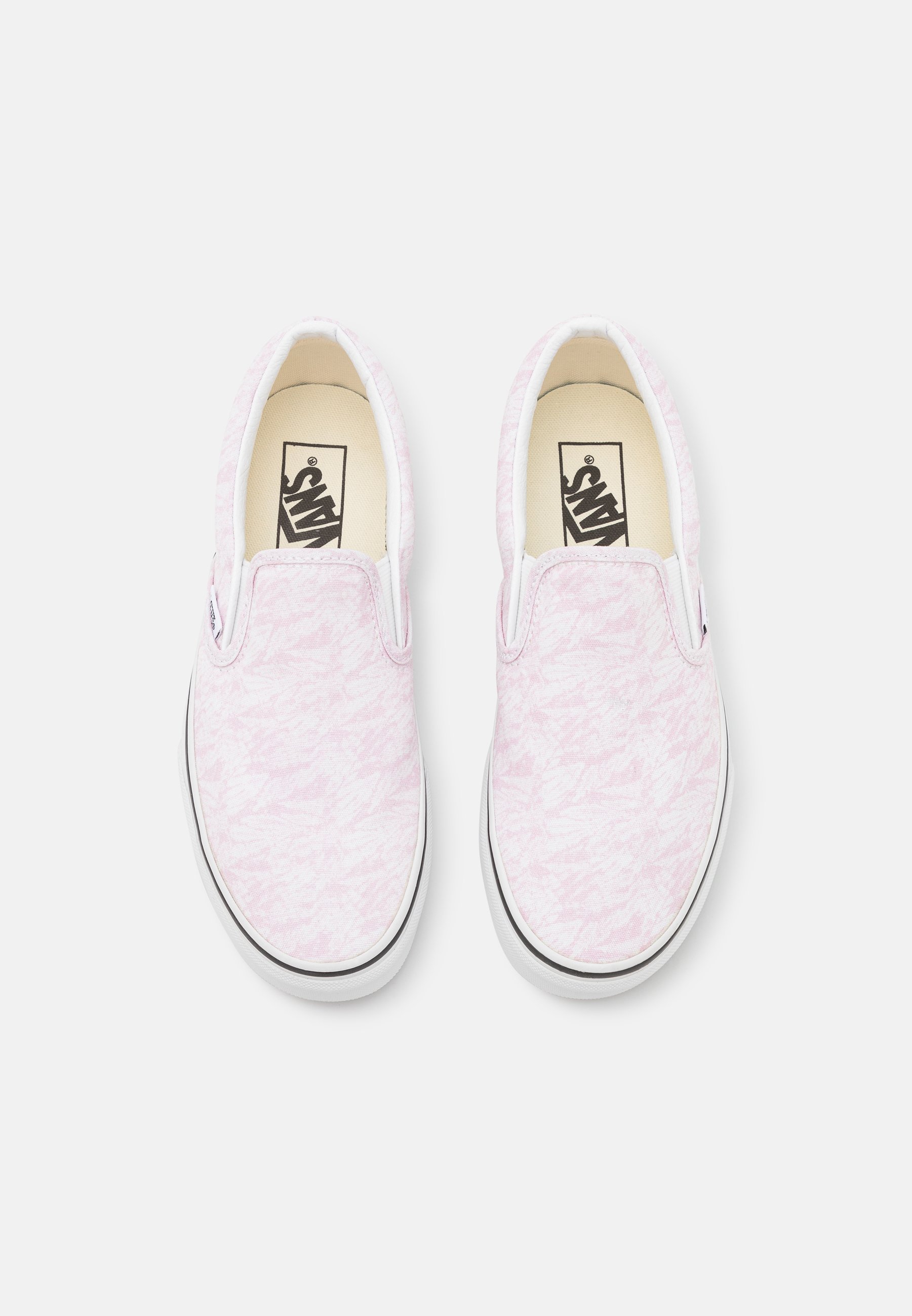 ivory slip on vans