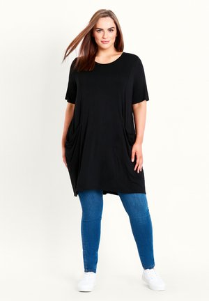 SHORT SLEEVE - Tunic - black