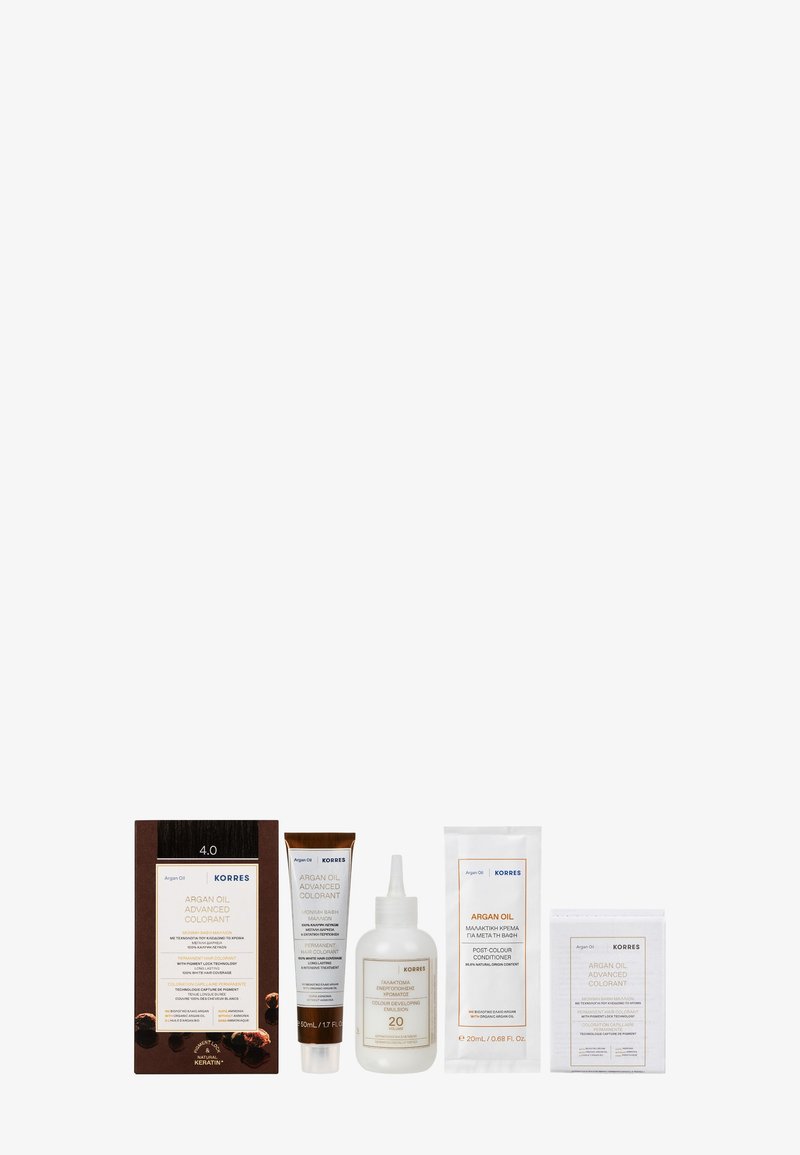 KORRES - ARGAN OIL ADVANCED HAIR COLOURING - Tinte capelli - braun / mittelbraun 4.0, Ingrandire