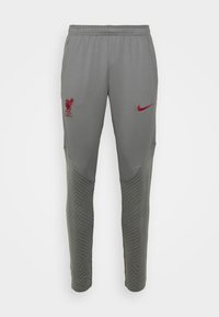 Nike Performance LFC M NK DF STRK PANT KP KS - Klubbkläder - smoke grey/tough red