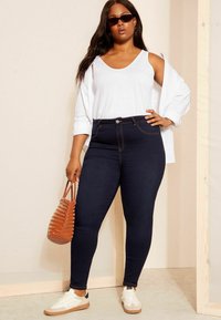 Curves Like These Jeans Skinny Fit - navy blue