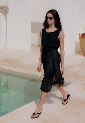 Soaked in Luxury, SLKLEIO MAXI STRAP - Vestito lungo - black