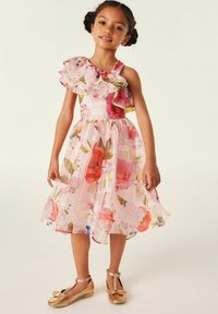 Baker by Ted Baker - FLORAL ONE SHOULDER BURNOUT-REGULAR FIT - Cocktailkleid/festliches Kleid - pink Thumbnail-Bild 1