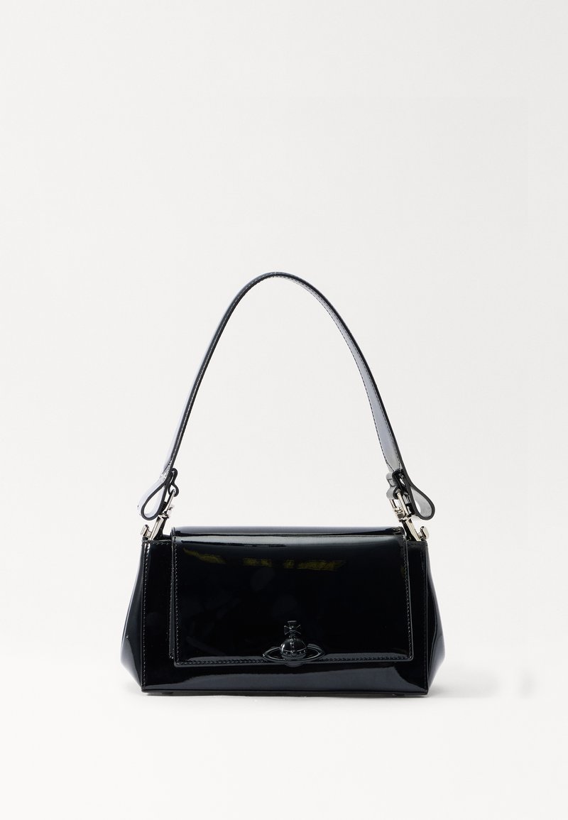 Vivienne Westwood HAZEL MEDIUM - Borsa a mano - black enamel orb