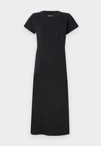 MIDI DRESS - Haljina od žerseja - black